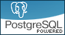 Powered by PostgreSQL.