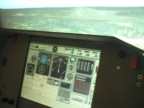 747 Fullscreen cockpit
