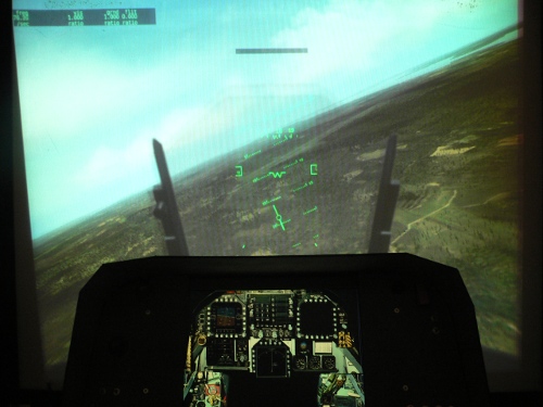 F-18 Fullscreen cockpit